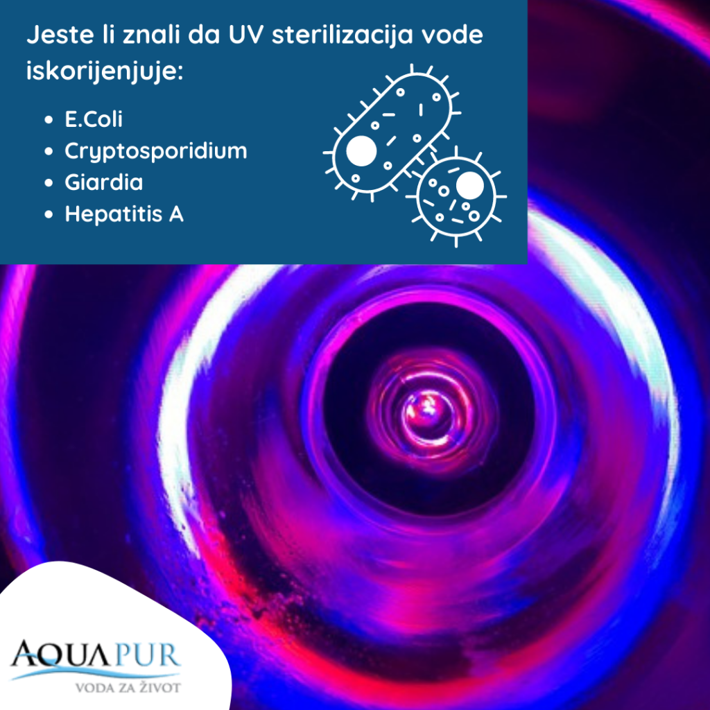 uv sterilizacija vode
